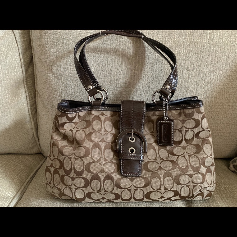 Authentic Coach Signature Bag
